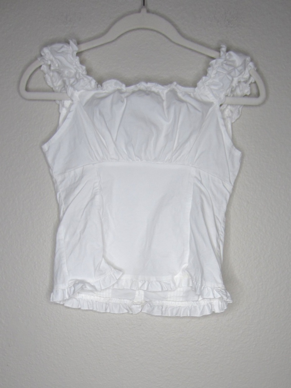 Brandy Melville Elena Top in white - one size - Picture 5 of 6